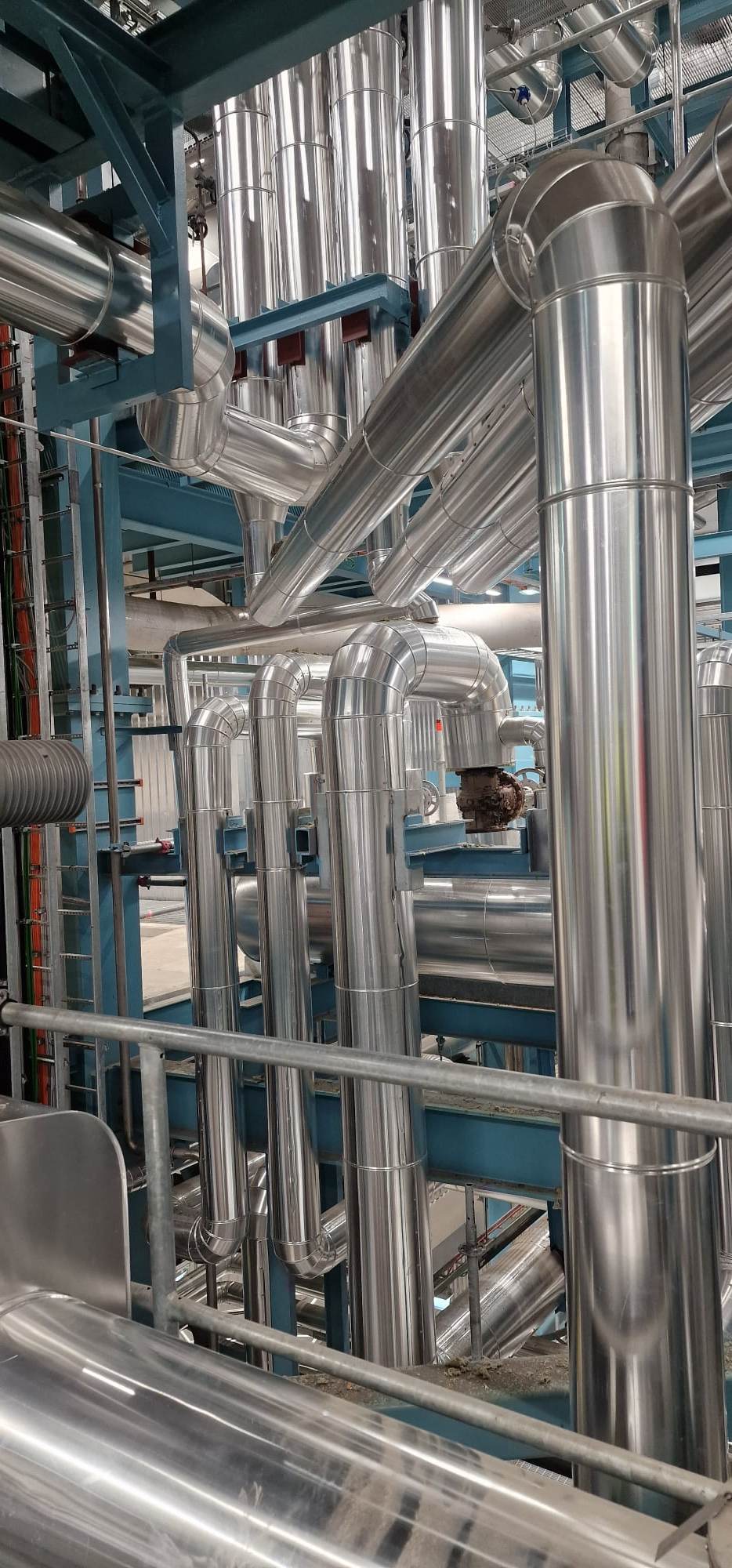 Boiler pipeline insulation works - Industrycore.