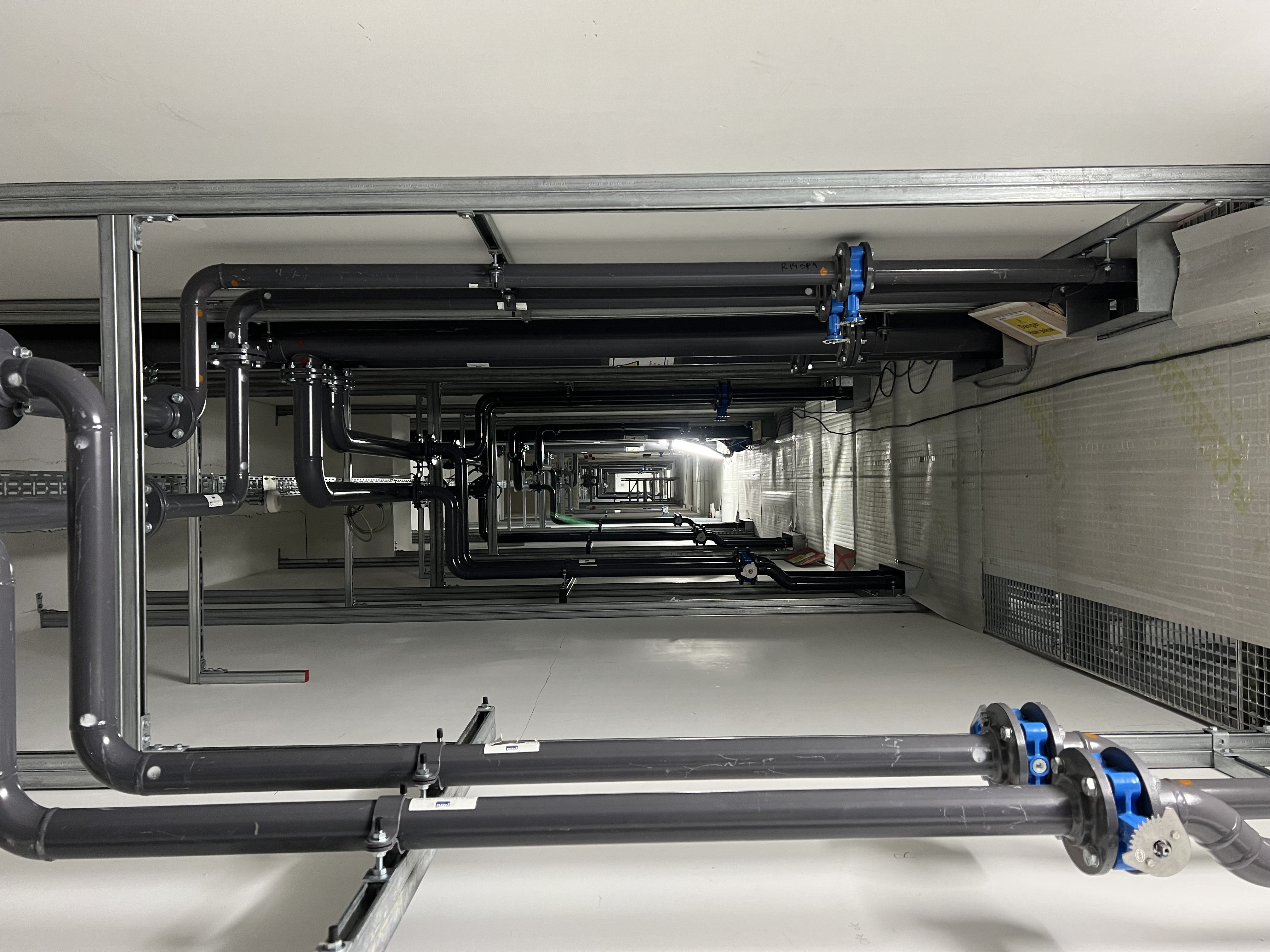 Datacenter drainage system construction works - Industrycore. 